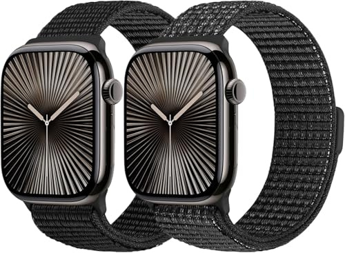 YONGBB Compatible avec Apple Watch Bracelet 38mm 40mm 41mm 42mm 44mm 45mm 46mm 49mm Bracelets pour iWatch Series 11 10 9 8 7 6 5 4 3 SE Ultra 3 2 1