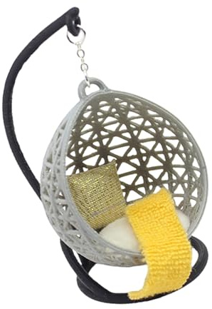 Dolls House Hanging Chair Model Furniture Model Accessories Teenager Girls For Basket Dollhouses Living Room Decorations Miniature Furniture Decors