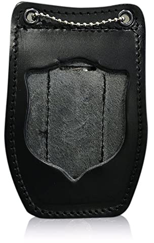 Porta placa Vega cuero 1WB51 con cadena para PS y similares