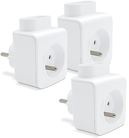 Lea NetFilter Pack de 3 Filtres - Filtre CPL pour accélérer Le débit des CPLs en filtrant Les bruits des appareils électroniques