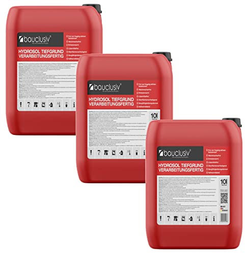 Tiefengrund Bauclusiv Hydrosol farblos 3 x 10l