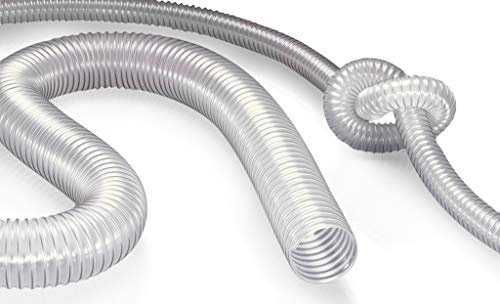 Leichter Absaugschlauch, antistatisch, Polyurethan, schwerentflammbar Ø 80mm, L:10m, 33000801002-10