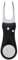 MAGT Golf Pitchgabel, 304 Edelstahl Golf Divot Tool ABS Kunststoffgriff Pitchgabel klappbar Golf Spring Divot Repair Pitch Putting Gabel Tool für das Training(Schwarz)