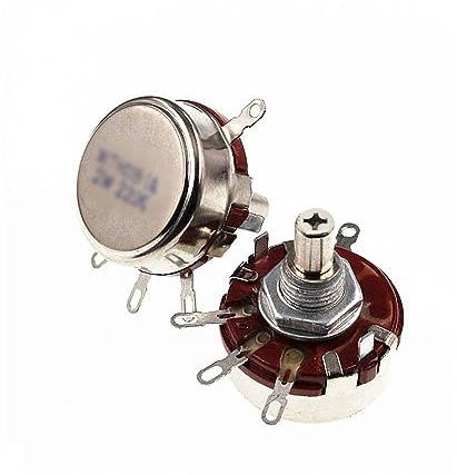 ezqnirk 5pcs WTH118-1A 2W Potenziometro rotativo,470K Ohm