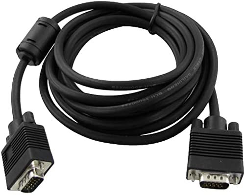 XYWHPGV Cable negro de 3 metros VGA macho de 15 pines a VGA macho para monitor LCD(7f1fd 459b6 313c2 41337 36c0a 033f9