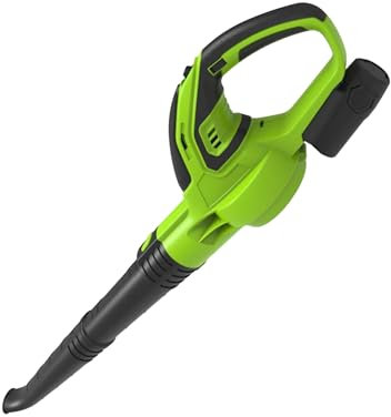 Garden Gear 12V Cordless Leaf Blower 2000mAh Battery & Charger 12000RPM 220km/h Blowing Speed Lightweight 1.4kg Quick Charge