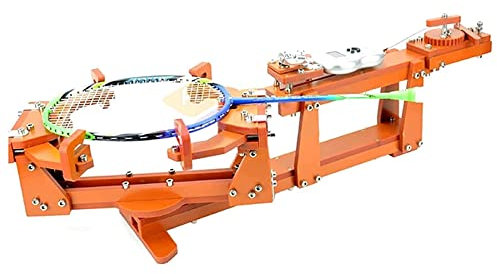 Badmintonschläger-Saitenmaschine – 6-Punkt-feste 27,2 kg Seilwinde Typ für DIY-Squash-, Tennis- oder Badmintonschläger