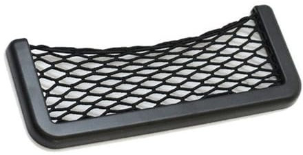 Red de Almacenamiento Interior del Coche, Bolsillo de Red de Almacenamiento para Coche, Soporte Adhesivo Multifuncional para Teléfono, Bolsa Organizadora de Malla para Accesorios