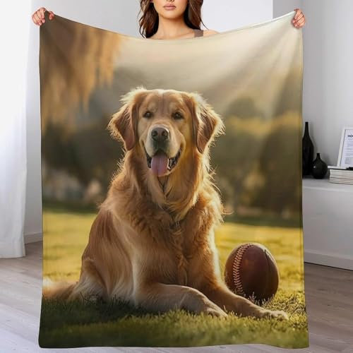 Kuscheldecke 80 x 150 cm 3D Drucken Haustier Decke Flanell Fleecedecke Weich Warm Flauschig kuscheldecken Hund Wohndecke Decken für Sofadecke Couchdecke, Kinder Erwachsene O33