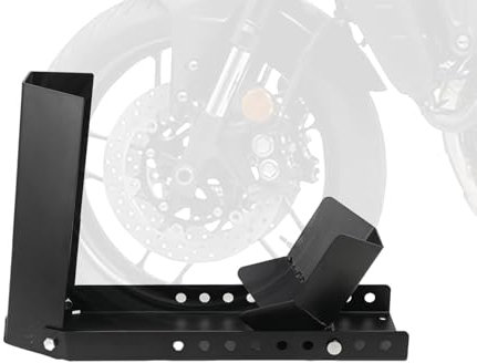 Vorderrad-Unterlegkeil verstellbarer Motorradständer – robuster Motorrad-Transport- und Lagerungshalter für sicheres Parken und Wartung