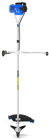 Goodyear - Desbrozadora de Gasolina Multifunción Porfesional 2T 51,7cc 2,9CV, Motor Potente 8500 RPM, Corte con Hilo y Disco 3T, Arnés Doble con Refuerzo Lumbar, Barra Rígida 28mm, Kit de Accesorios