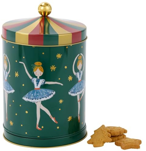 Lakeland Rotating Musical Ballerina Biscuit Tin 200g