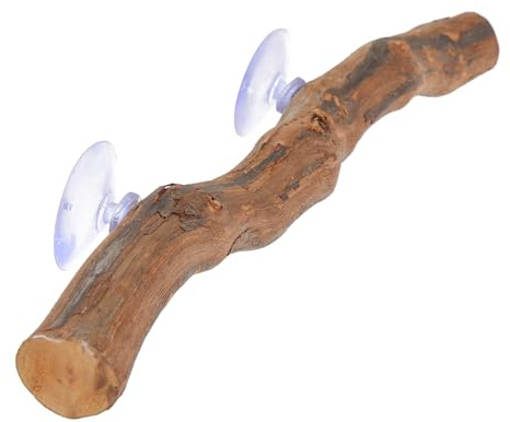Abaodam Branche D’Escalade en Bois de Vigne pour Reptiles – Support Naturel en Bois de Vigne pour Terrarium – D’Escalade pour Lézards et Dragons Barbus – Décor Sécurisé pour Cage de