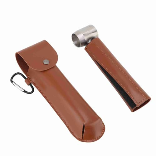 Xiuganpo Clé à Tarière Manuelle en Bois, Outil de Perceuse à Main Durable pour le Travail du Bois, le Camping, L'acier et le Cuir, 6,3 Pouces pour la Survie en Plein Air