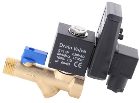 AC230V Automatisches Ablassventil Pneumatische Regelventile G1 / 2 DN15 elektronisches zeitgesteuertes Ablassventil