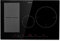 Klarstein Induction Hob, 7500W Electric Hobs Induction Cooker, 4 Ring Electric Pan Hob, Built-In Table Top Cookers w/ 4 Hobs, Touch Control, Inductions Heater Cooktops, Hot Plates for Cooking