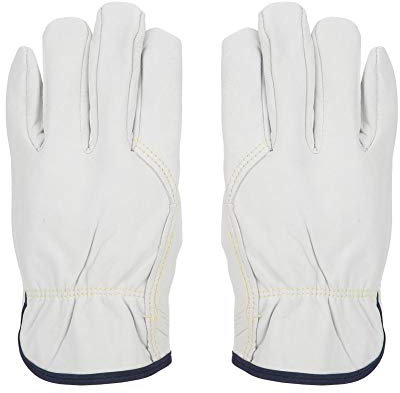 Welding Gloves, Super Soft Fire Resistant Grain Sheepskin Gloves TIG Work Gloves