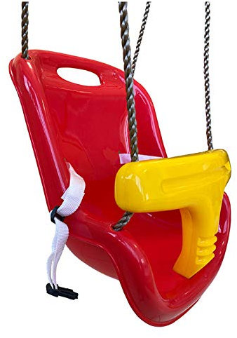 Generico Sedile a Gabbia di Ricambio per Altalena Bambini da Giardino Portata Max 50 kg