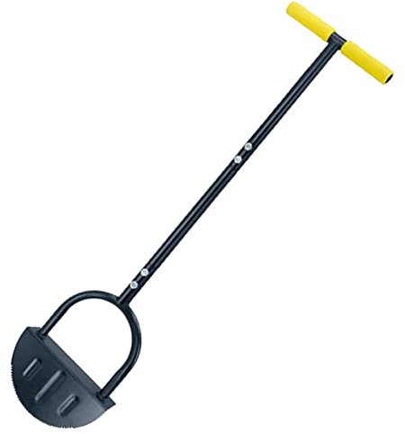 Voiakiu Handfräse Gartenwerkzeug | Gartenkralle mit langem Griff | Höhenverstellbarer Gartenklauen-Kultivator für Gartenbeet und Pflanzenkasten, Gartenkralle/Trimmschaufel