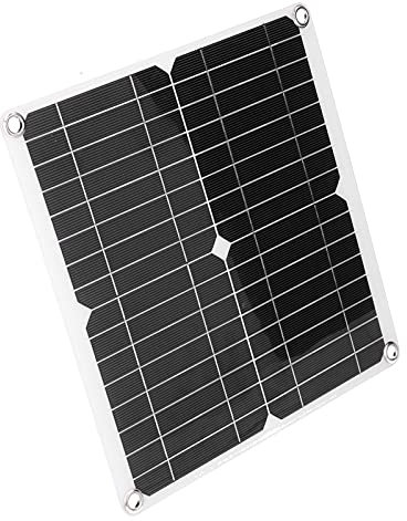 40W 18V Kit de placa de carga de células solares Interfaz USB Conjunto de cargador de batería solar Conjunto de cargador de panel solar a prueba de agua Equipo de fuente de alimentación móvil flexible