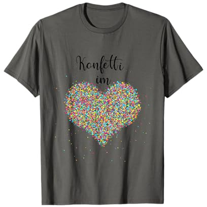 Konfetti im Herzen Fancy Dress Carnival Confetti Costume T-Shirt