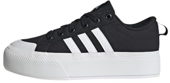 adidas Bravada 2.0 Platform Shoes, Scarpe Donna, Core Black/Cloud White/Core Black, 36 2/3 EU