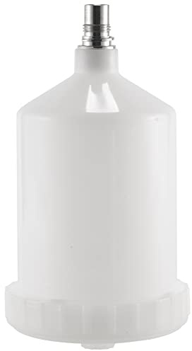 Niejgay 600Ml Kunststoff Hvlp Malen Tasse Topf Für Sprayer Cup Anschluss Jet Sprühgerät