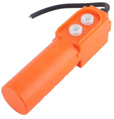 Interruttore a Pulsante di Controllo del Paranco Elettrico, Interruttore Impermeabile per Gru, Carrelli Elevatori 220V (Condensatore 50 uF 800‑1000 kg)