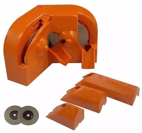 Giuneuow Affilatrice Multiuso per Punte da Trapano, Affilatrice Elettrica per Punte da Trapano per Tutte le Punte Smerigliatrice Portatile per Trapano Facile da Installare Facile da Usare