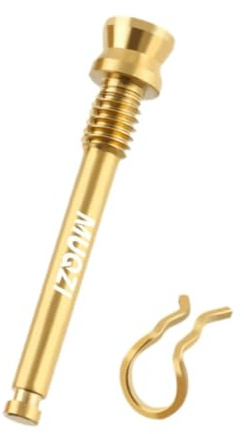 FytStycale Bike Brake Bolt for Disc Brakes, Caliper Bolt with 3mm Screw for Cycling, Gold