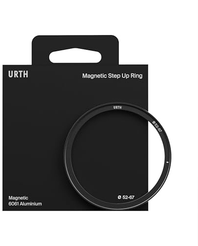 Urth 52-67mm Magnetisk Step-Up Ring Adapter - Fäst 67mm filter magnetiskt på 52mm linser
