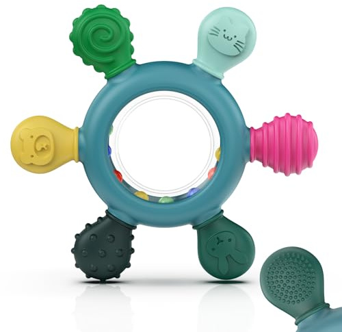 Beißring Beissring Baby Spielzeug Zahnungshilfe Beißspielzeug für 3 6 Monat Beißring Beissring Baby Spielzeug Zahnungshilfe Beißspielzeug für 3 6 Monat