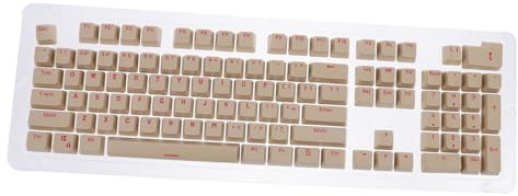 Toddmomy Tasten Original Höhe Farbige Mechanische Tastenkappen Nicht Durchscheinend Verschleißfest Kompatibel für Mechanische Tastaturen Langlebig Angenehm zu Bedienen Ersatz für Gaming
