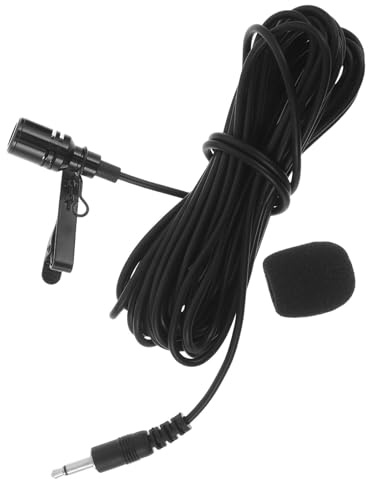 HOODANCOS Saxophone Microphone Clip Tenor Alto Soprano Brass Instrument Mic System Condenser Lavalier Lapel for Recording