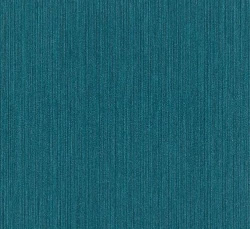 Sanders & Sanders papier peint uni bleu canard 53 cm x 10.05 m