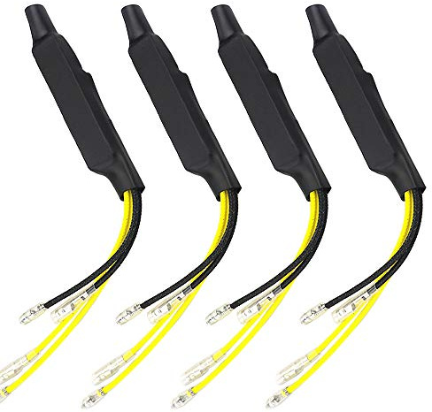 ETOPARS 4 X 12V 21W Widerstand Leistungswiderstand Lastwiderstand Motorrad Blinker Indikator Ladewiderstand Fix Fehler Adapter