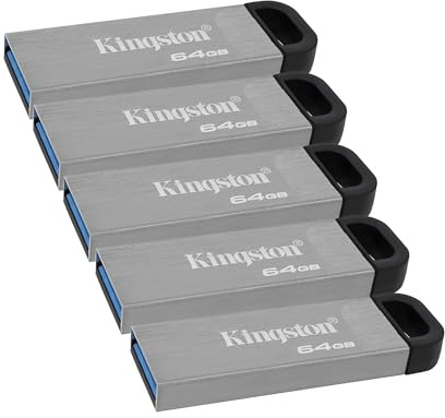 Kingston USB 3.2 Gen 1 DataTraveler Kyson - DTKN/64GB (confezione da 5)