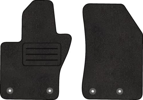Vorne Velour Fußmatten Satz für Jeep Renegade (ab 2014) - 2-teilig - Passgenau