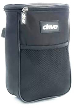 Drive Mobility Scooter Tiller Storage Bag Pouch with Zip. Waterproof Fabric