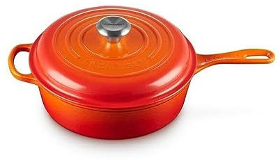 Le Creuset Cassadou Signature en fonte émaillée, 3,75 l, flamme