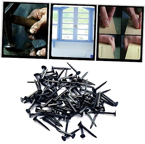 Baluue 2.2mm Shoe Nails 500g Pack for Boots and Leather Shoes Heel Sole Repair Replacement Sturdy Tacks Suitable for Sole and Heel Maintenance