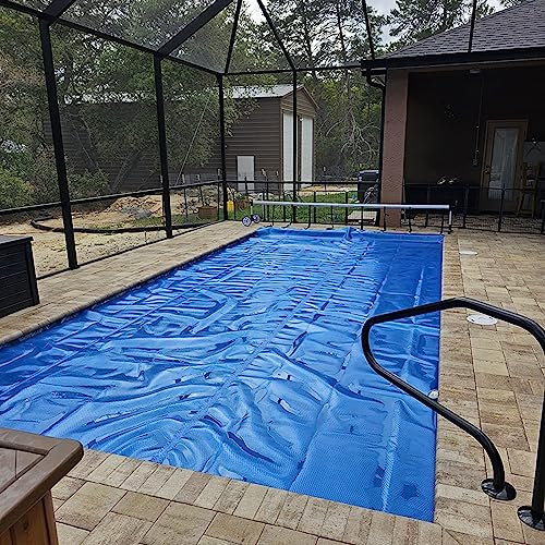Bâche Bulles Piscine Solaire Grande Bâche Solaire 100/ 200/ 300/ 400/ 500/ 600/ 700/ 800/ 900/ 1000 Cm Bâche Solaire - For Piscines Gonflables Creusées, Couverture Isolée For Baignoire ( Size : 7X9m/2