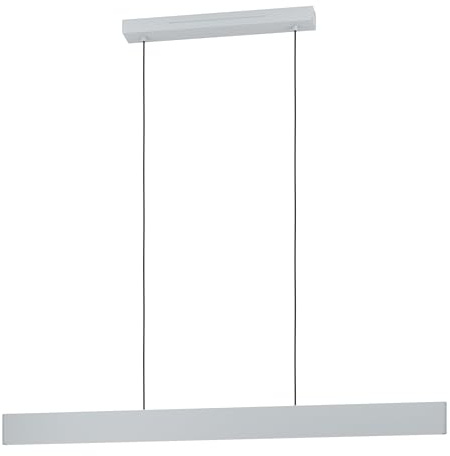 Eglo connect.z Andreas-Z Lámpara colgante led para hogar inteligente | ZigBee - Lámpara colgante de metal blanco con aplicación y control por voz Alexa, blanco cálido y frío, RGB, regulable