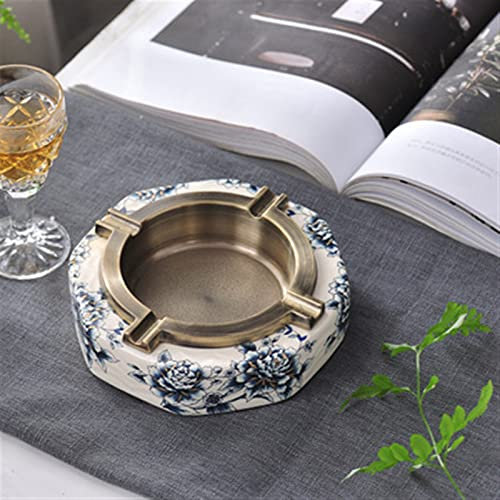 Cendrier Création Cendrier Cendrier Décoration Accueil Décoration Cendres de cendres Salon Hotel Crafts Business Business Wedding Cadeaux cendrier pour cigarettes (Color : B)