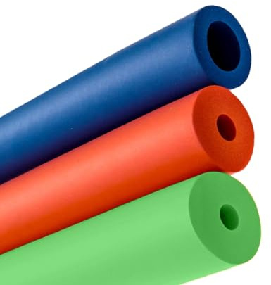 Generisch Rohrisolierung Schaumstoff 6/10/13/16 mm Heizungsrohr Isolierung Schaumstoffschlauch für Griffgriffstütze Warmwasser Rohre und Fitness-Griff(Blau,16mm x 15mm x 2.0m)