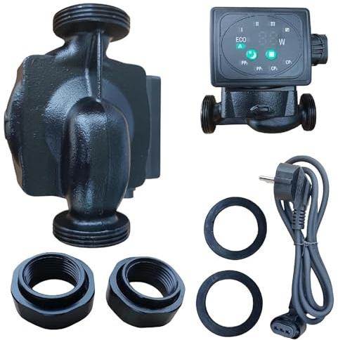 Firma PAG Turbo GmbH® - Hocheffizienzpumpe Zirkulationspumpe Heizungspumpe Umwälzpumpe - NOVA 25-60/130 - Energie-Effizienz-Klassifizierung: EEI < 0.23