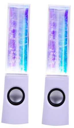 Housoutil Altoparlante LED Colori Danzante per Laptop e Smartphone Altoparlante per Spettacoli