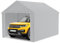 FIVMEN Carport, grande tente de garage, 3 x 4 m, avec parois latérales amovibles, résistant à l'hiver, mobile, pour voiture, SUV, camion, gris
