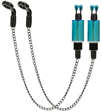 Indicadores de mordida para Pesca de , 2 bobinas, caña de Pescar, Alarma, bobinas de Alarma de mordida para Pesca Nocturna, Accesorios de