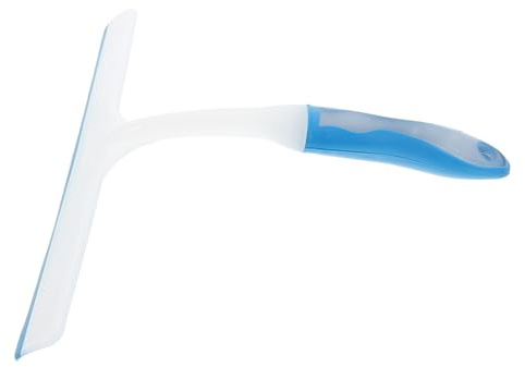 GANAZONO Spatola Lavavetri Plastica Resistente Raschietto per Pulizia Rapida di Parabrezza Finestre e Doccia Strumento Versatile per Casa e Veicoli